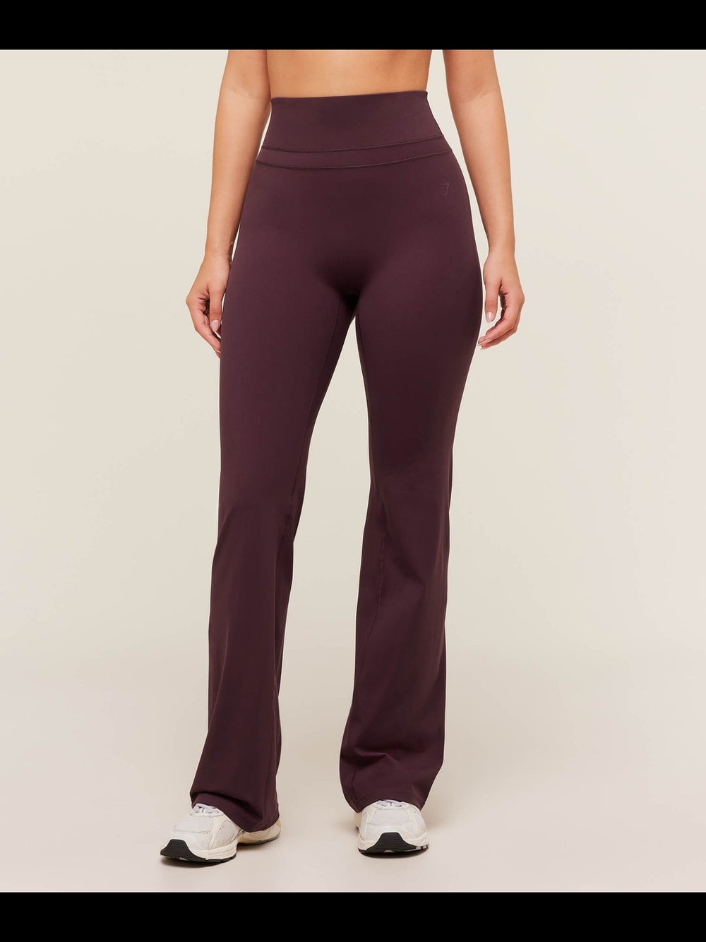 Gymshark Whitney Flared Leggings - Cherry Purple